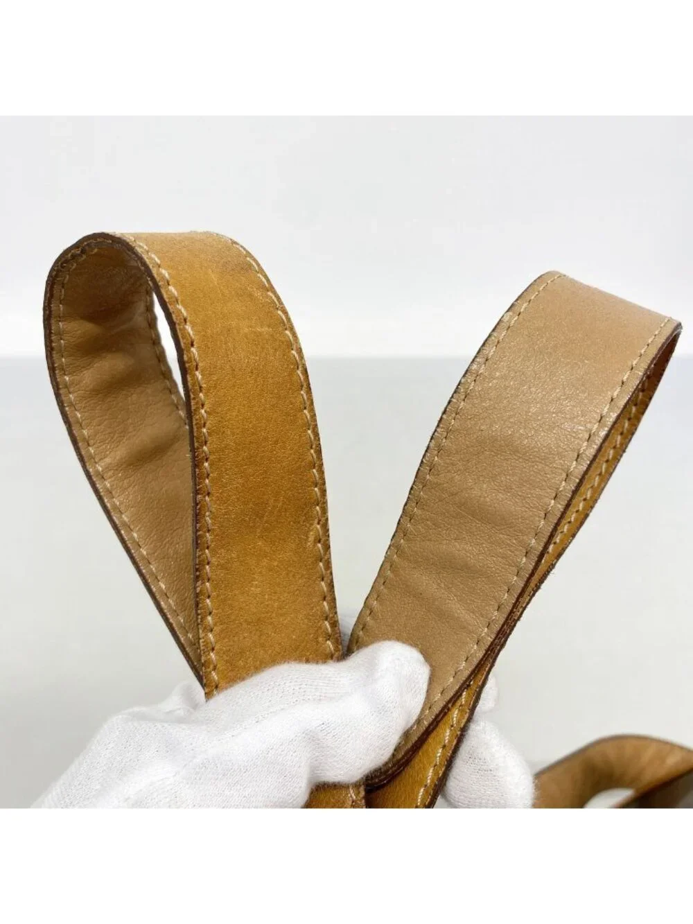Celine Shoulder Bag Macadam Brown Gold